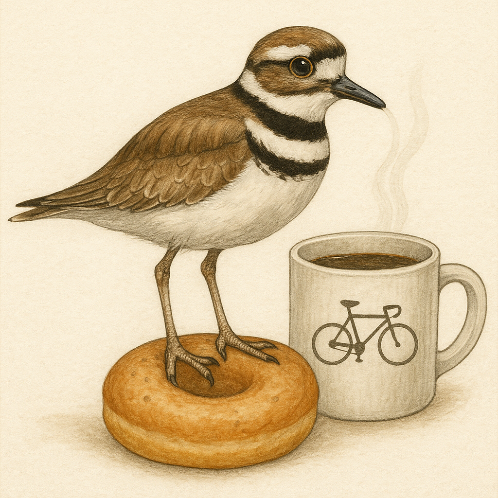 Birds Coffee Donuts Logo